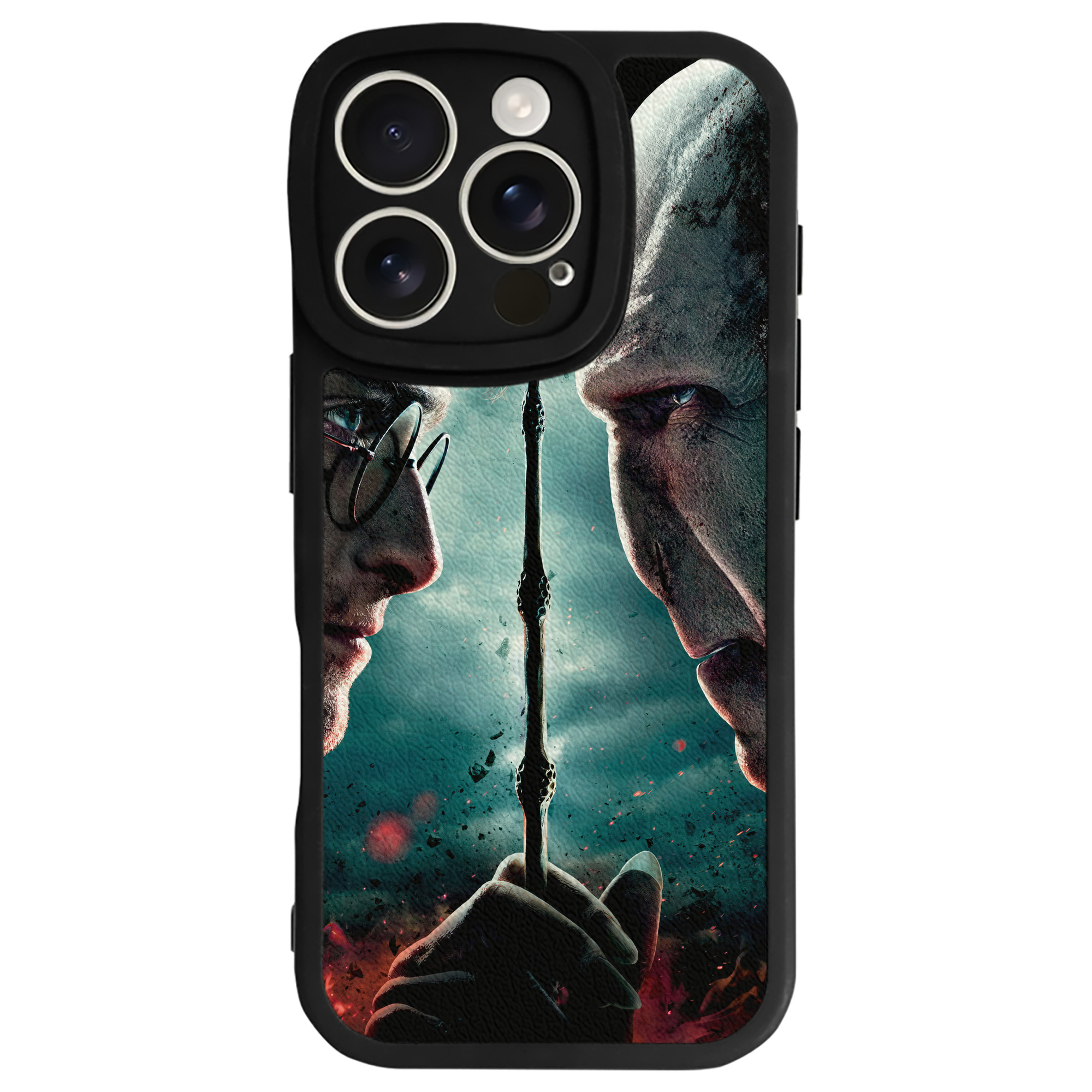 （画像用） Harry Potter ハリー・ポッターシリーズ 【iPhone 16シリーズ対応】シリコンスマホケース（レザー調） 材質：シリコン